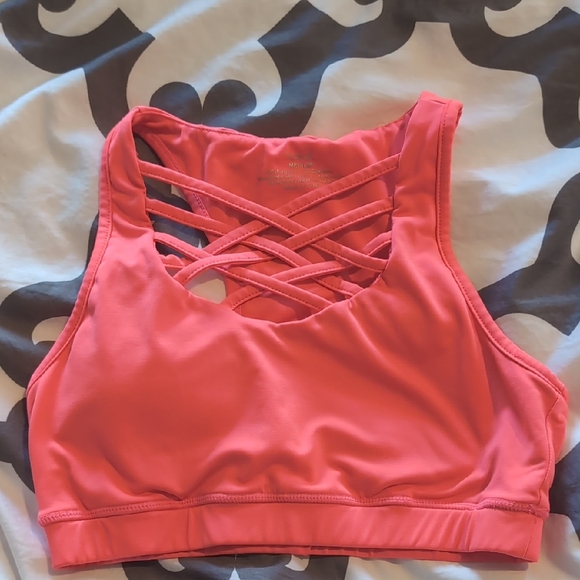 KIAVA Other - KIAVA Coral Sports Bra with Crisscross Design